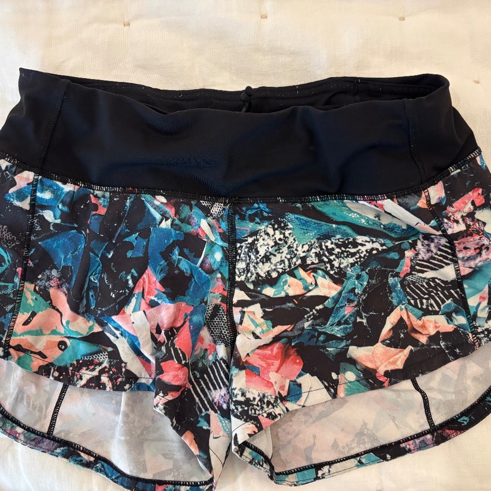 Lululemon speed up short size 2